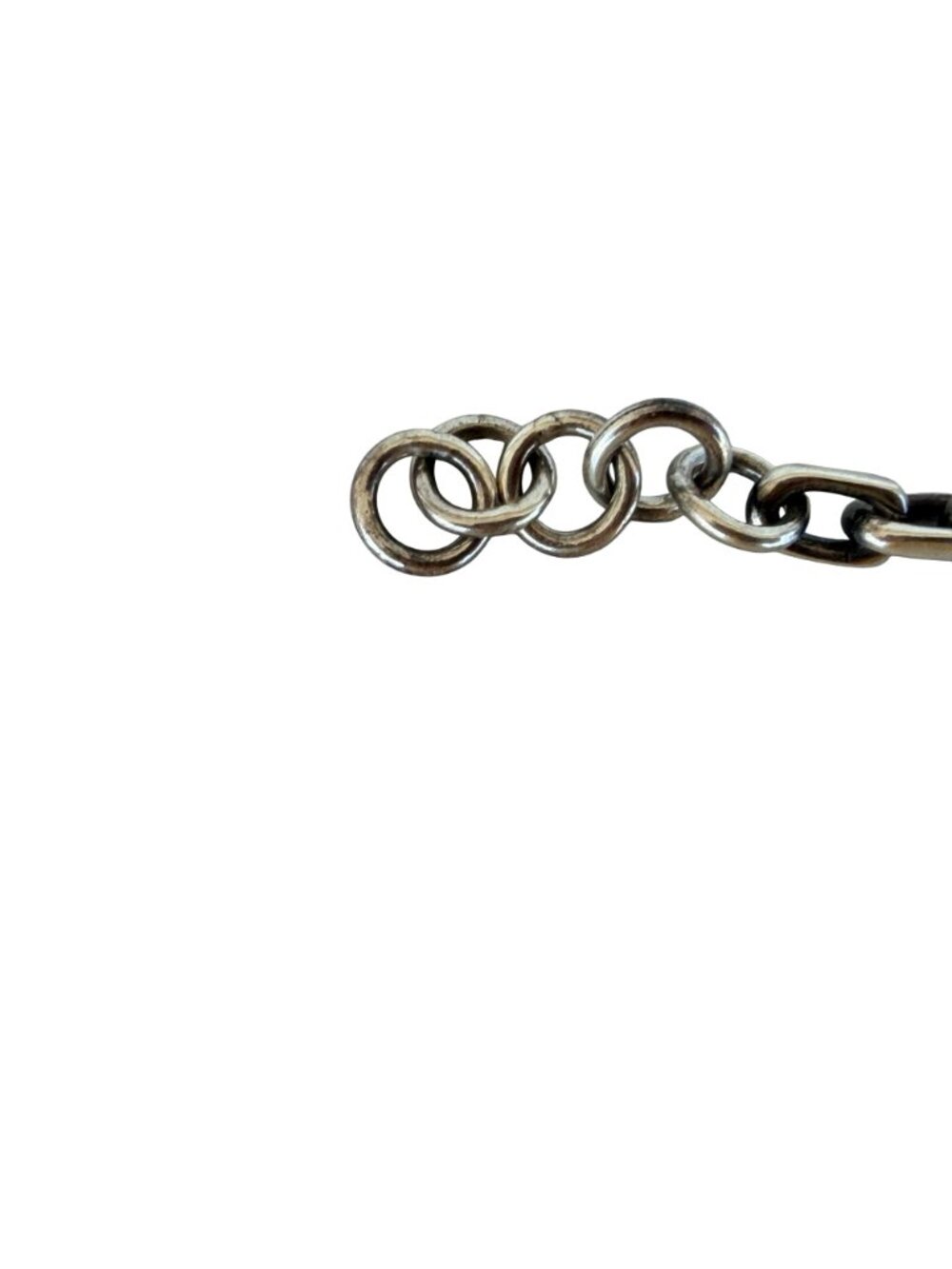 Vintage Harley-Davidson Name 925 Sterling Silver Logo Chain Bracelet 19g - Picture 4 of 7